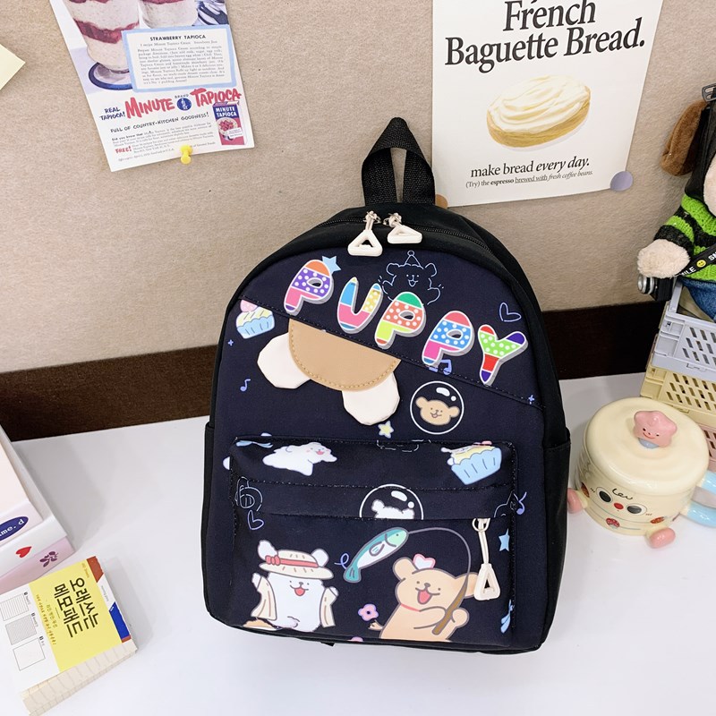 2025 New style children's schoolbag, cute cartoon small backpack for boys and girls in kindergartens, casual travel backpack Specification drawing