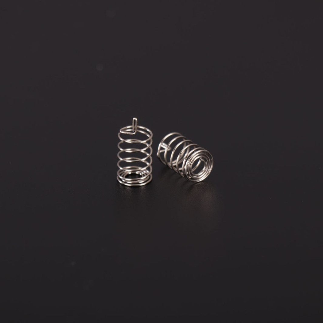 Customized stainless steel small spring battery pressure spring, touch spring, precision compression induction switch spring, key spring Specification drawing