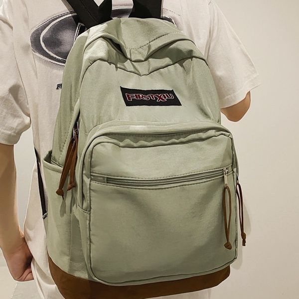 New schoolbag for women, large-capacity trendy couple travel backpack, practical multi-layer backpack for junior and senior high school students details Picture