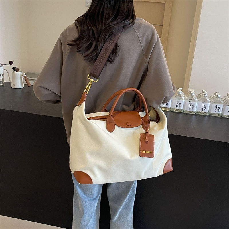 New high-appearance-level sports bags, women's swimming and fitness bags, large-capacity short-distance travel bags, and women's lightweight luggage bags details Picture