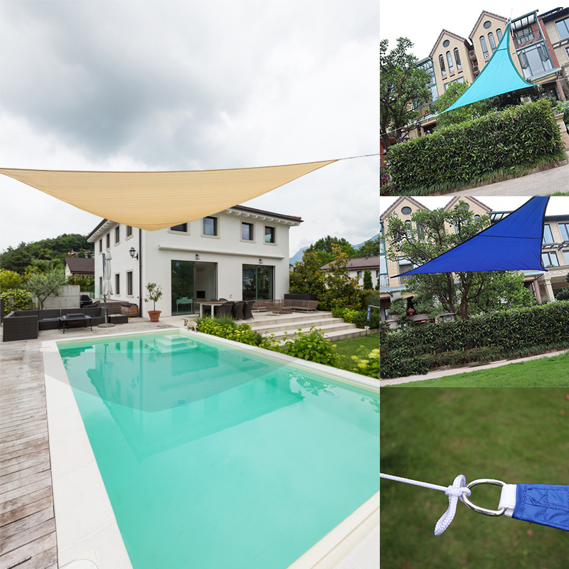 Cross-border best-selling 6*6*6 waterproof sunshade sail, outdoor products, sunshade canopy, rain shelter, factory direct sales, one-piece consignment full figure