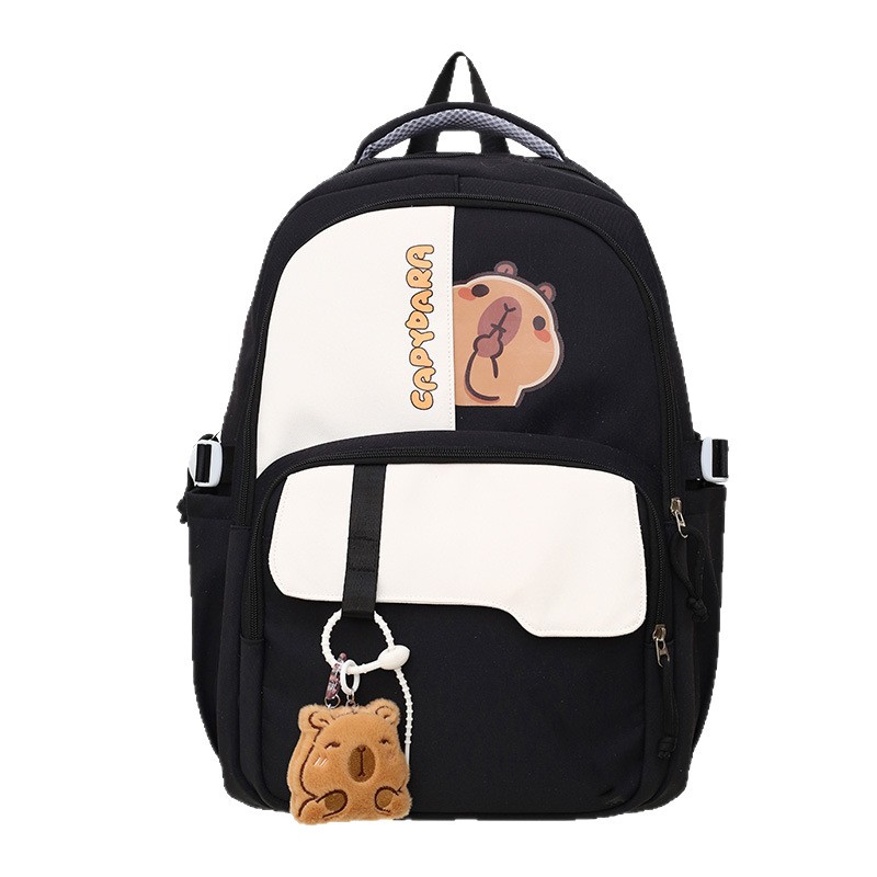 New high-appeartion-level girls' schoolbag for grades three to six, cute cartoon, lightweight, outdoor commuting, large-capacity backpack Item Picture