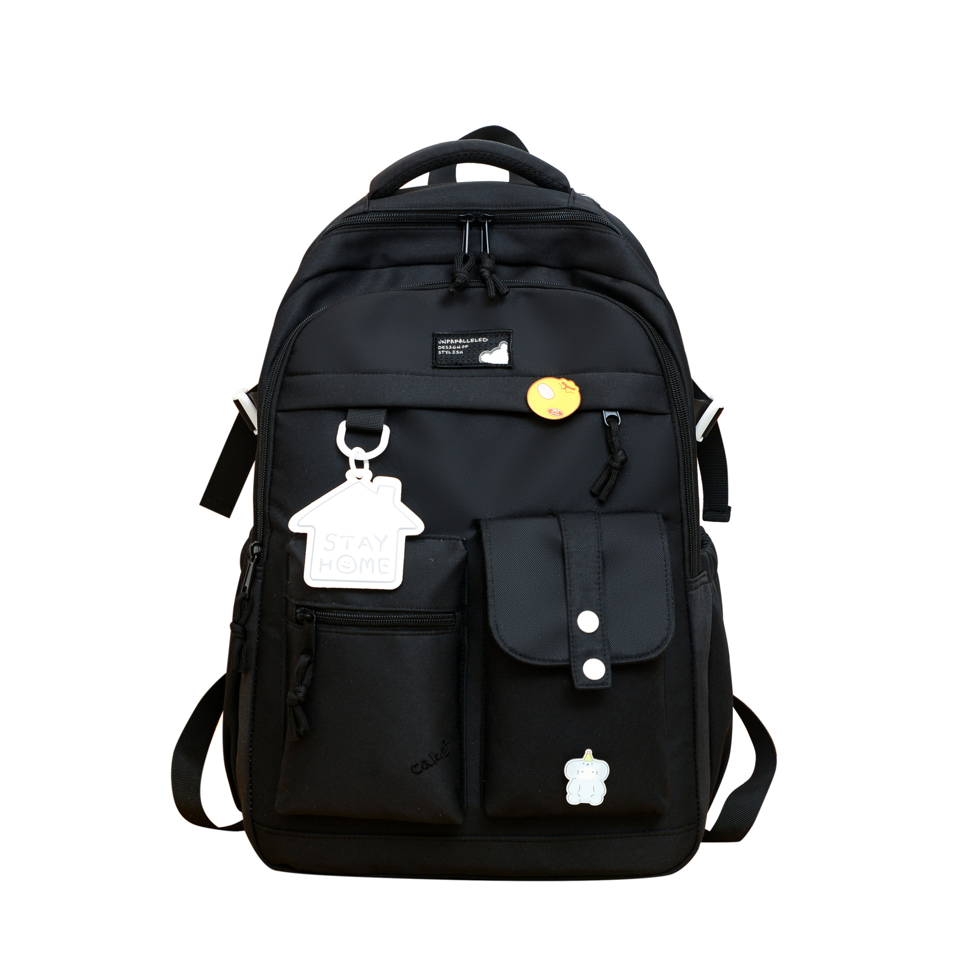 A new high-appearance-level Korean ins school style fresh and sweet backpack, a lightweight and large-capacity backpack for junior and senior high school students Item Picture