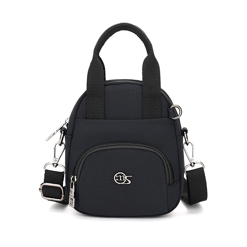 Lightweight, multi-layered and versatile phone bag, summer bestseller canvas crossbody bag, casual and stylish mini hand-held single-shoulder bag Item Picture