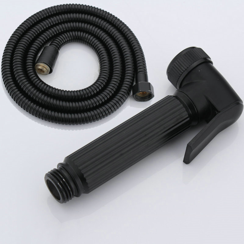 Copper hand-held toilet, women's washbasin, spray gun set, bathroom pressurized hand-held nozzle, water gun, flushing device companion details Picture