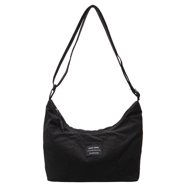 The new Korean-style tote bag with a high aesthetic level is a casual, simple, lightweight, fashionable and versatile outdoor crossbody bag for women Item Picture