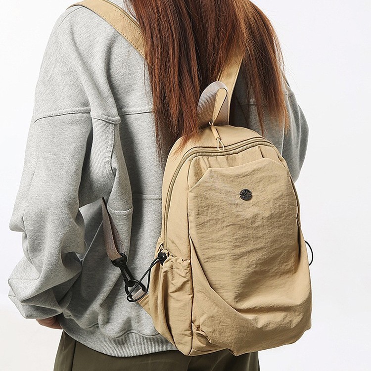 Summer new lightweight and multi-purpose small backpack, mountain series functional outdoor sports, mountain climbing and hiking casual crossbody bag details Picture
