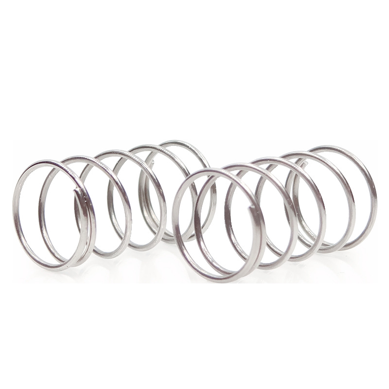 Wholesale production of 304 stainless steel spring compression spring, 316L compression spring shock absorption pressure small spring tension spring Specification drawing