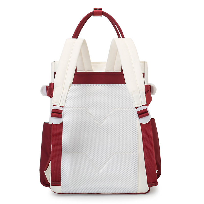 Simple and elegant tutorial bag for primary school students, portable book bag, lightweight and versatile tutorial bag, large-capacity portable backpack for middle school students Specification drawing