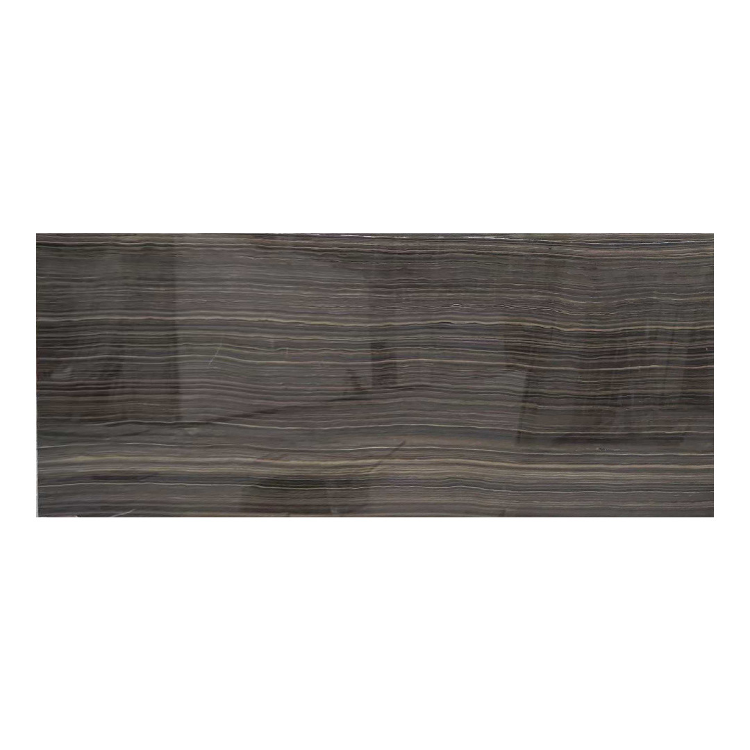 Silver-gray cave super-white travertine wood grain marble small sample, various natural stone travertine samples Item Picture
