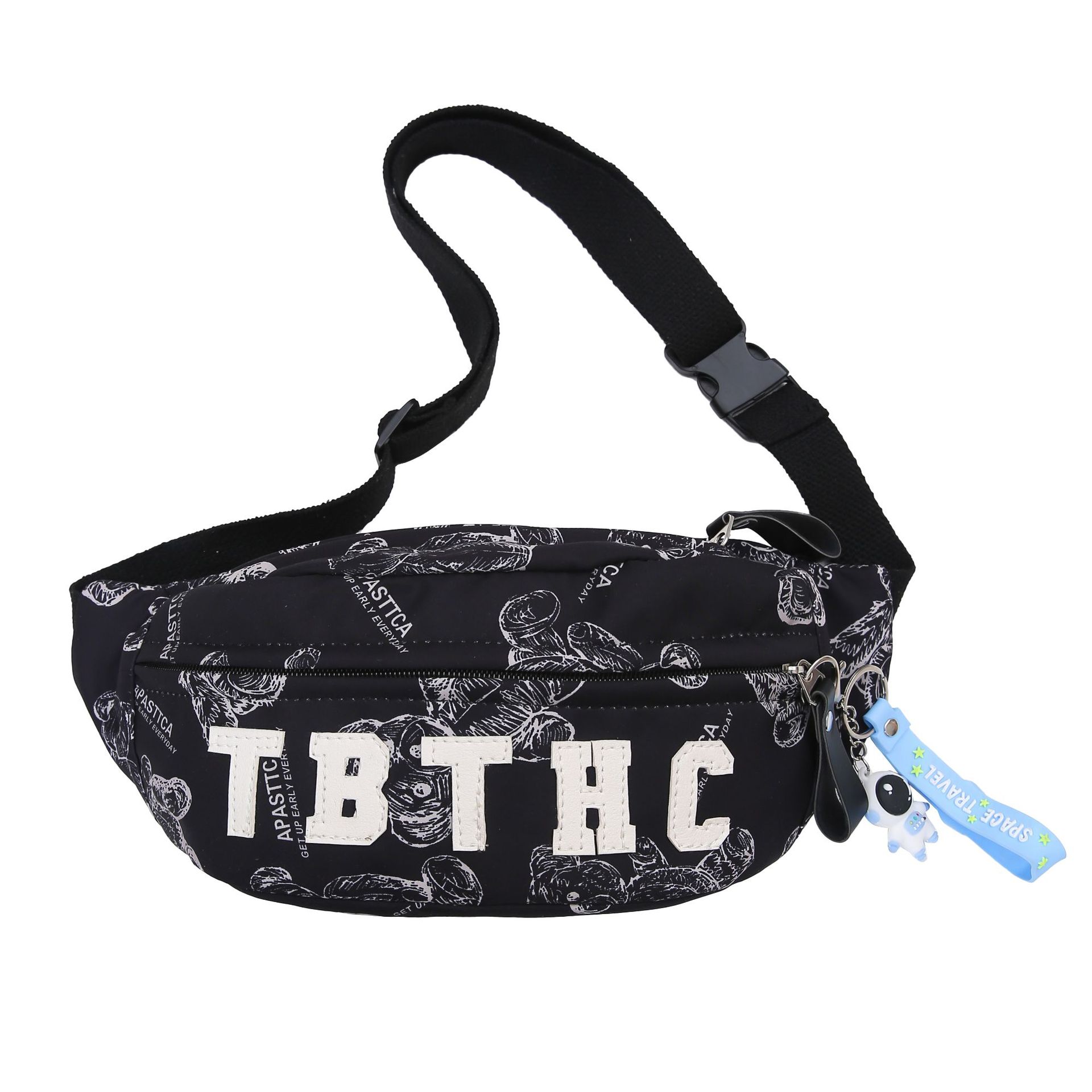 Trendy chest bag for men, casual Japanese single-shoulder bag for men, small backpack for men, trendy crossbody bag, versatile new waist bag for couples Item Picture