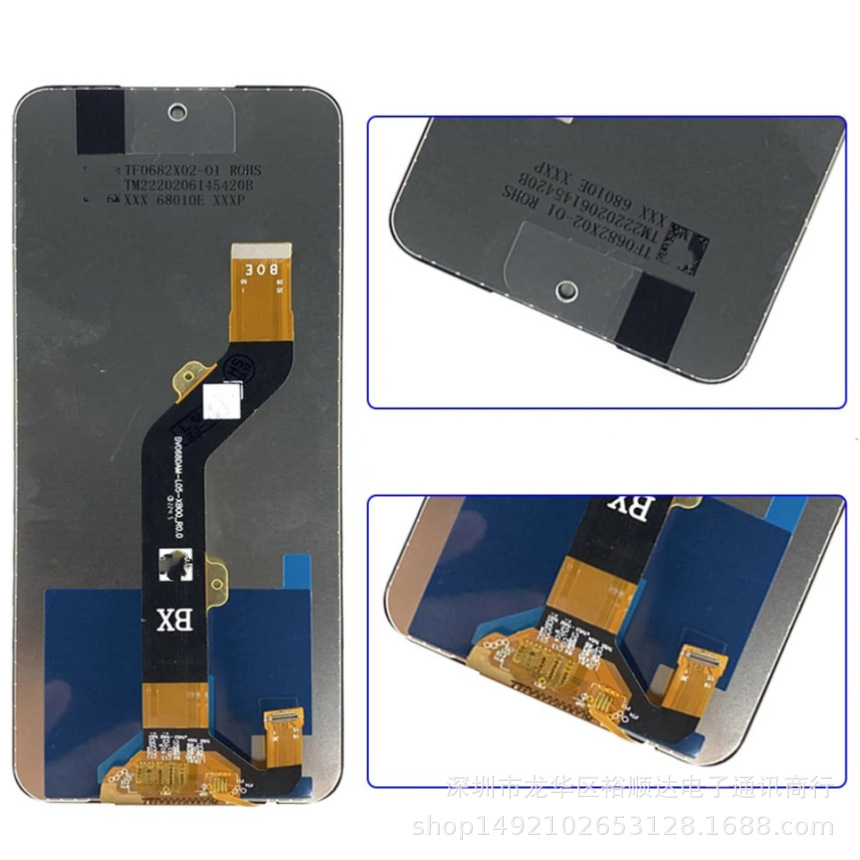 Applicable to Transsion INFINIX Hot 30 Play screen assembly X6835B liquid crystal display Tecno LCD details Picture
