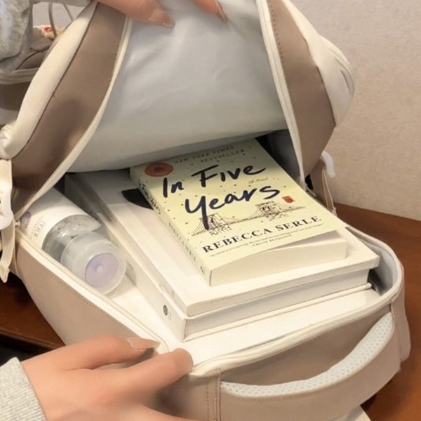 The new forest-themed ins high-appearance-level fresh and sweet backpack is a lightweight, multi-compartment, and large-capacity backpack for junior and senior high school students Application Scenario