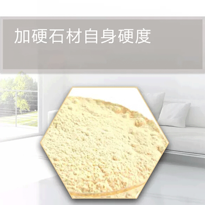 The manufacturer directly supplies 5 kilograms of VD marble gold powder. The crystalline powder can quickly achieve a mirror-like luster for stone renovation Specification drawing