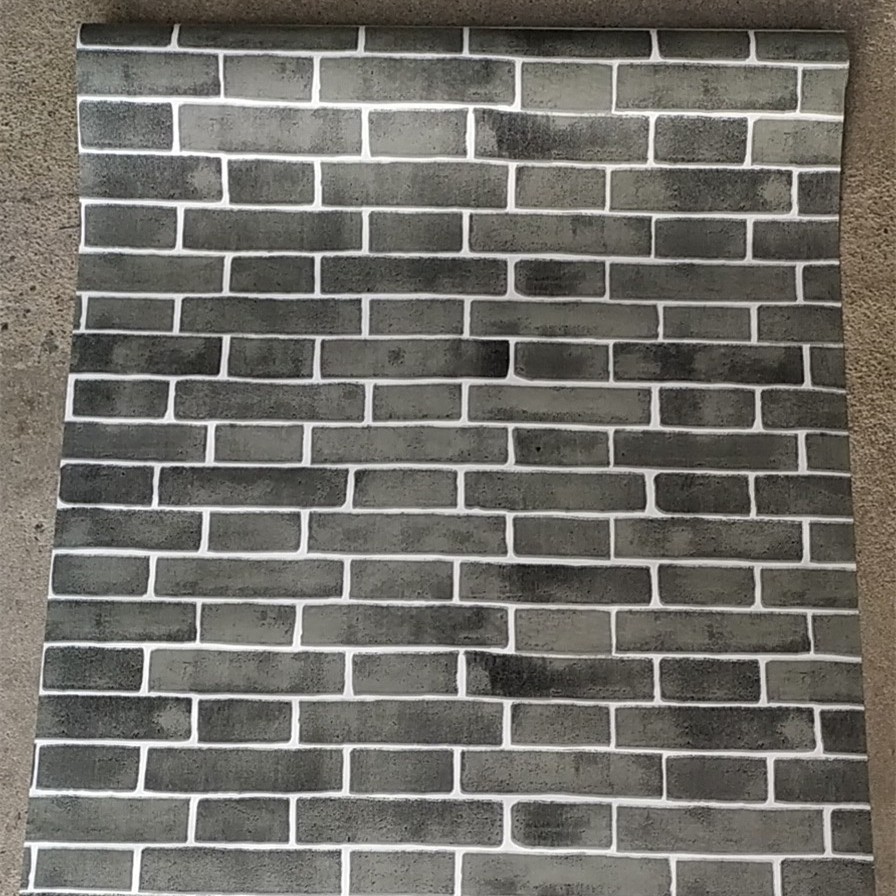 Self-adhesive wallpaper, wall tiles, self-pasted wallpaper, back adhesive, anti-brick, retro bamboo, tea ceremony, TV, back adhesive, wall renovation, 60mm wide Application Scenario