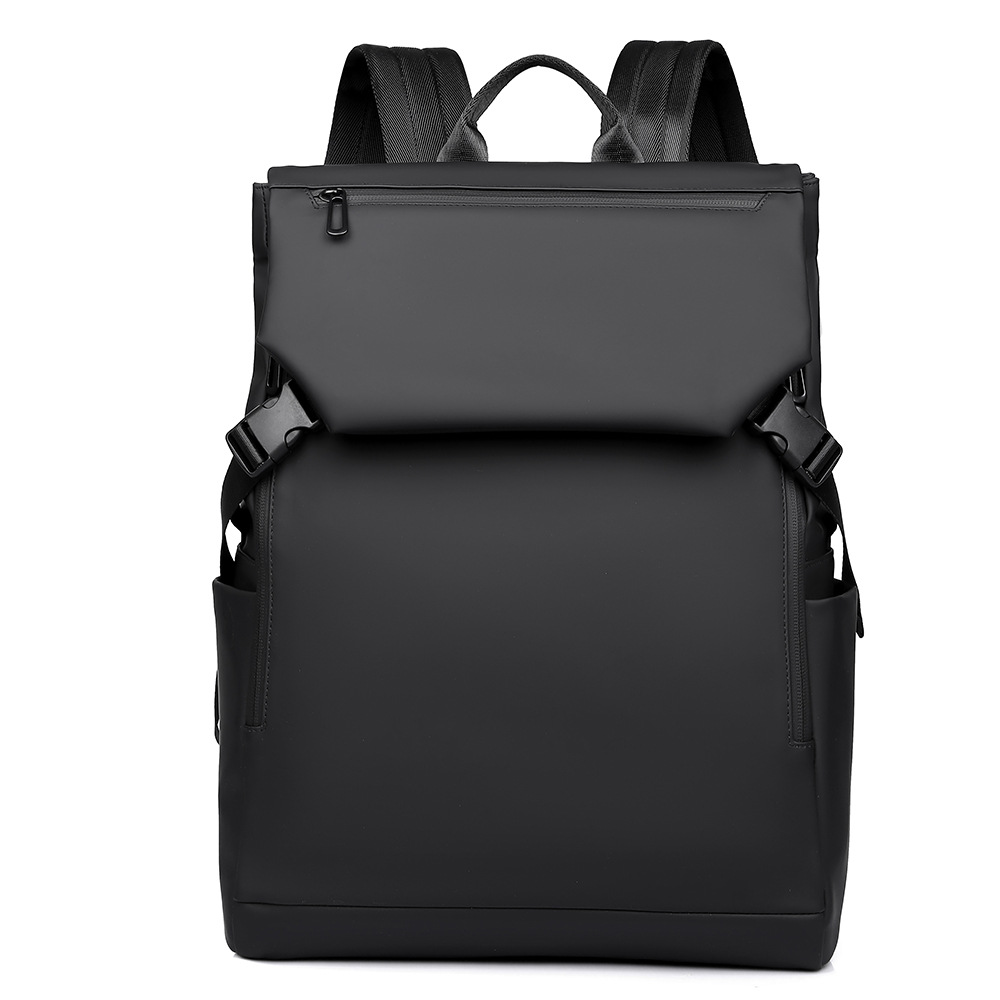 New men's casual business computer bag backpack, men's large-capacity travel backpack, lightweight commuting backpack full figure