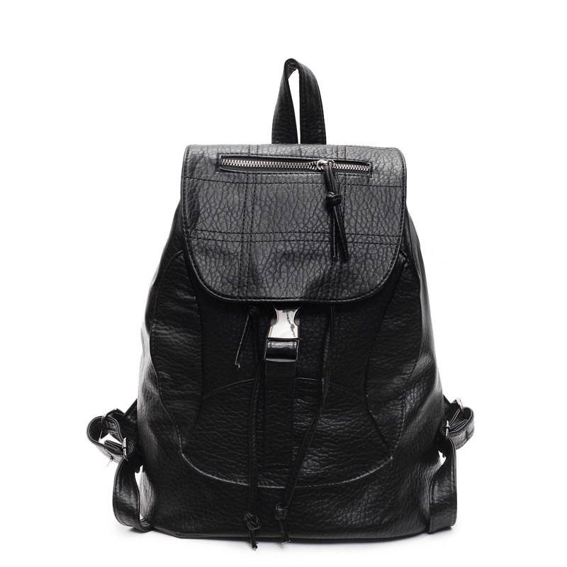 Casual large-capacity bag for women, 2025 new Korean school-style backpack, simple and fashionable female student bag Item Picture