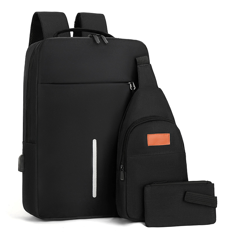Lightweight, versatile, wear-resistant and waterproof Oxford fabric backpack, business large-capacity commuting computer bag, casual men's backpack details Picture