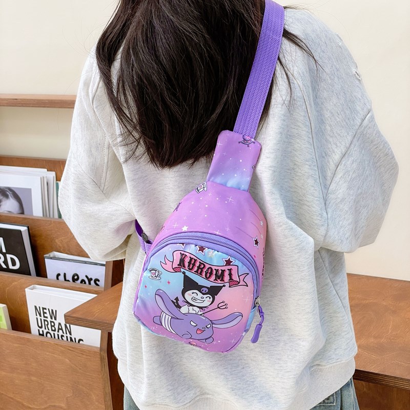 New children's bags, kindergarten cartoon children's bags, cute single-shoulder bags, boys' and girls' crossbody bags, fashionable chest bags Application Scenario