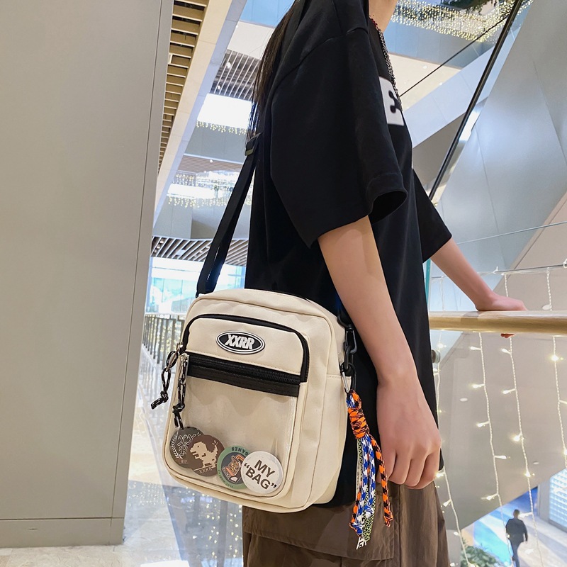 Japanese-style, versatile, simple, high-appearance-level, niche summer transparent crossbody bag, Instagram casual, Korean-style couple's trendy small bag details Picture