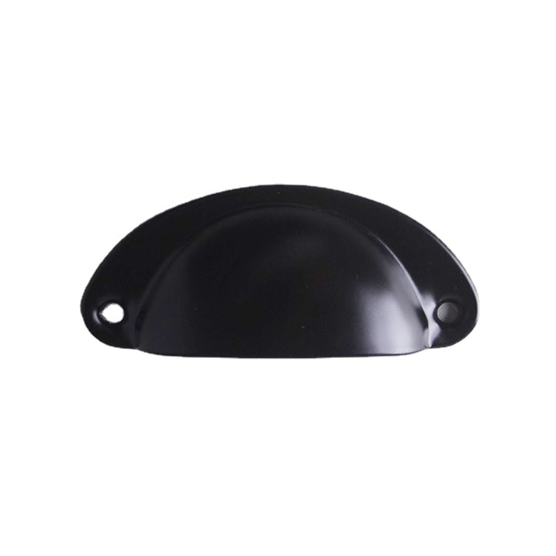 Factory direct supply of drawer handles, shell handles, semi-round, antique bronze, hardware handles, household baker handles Item Picture