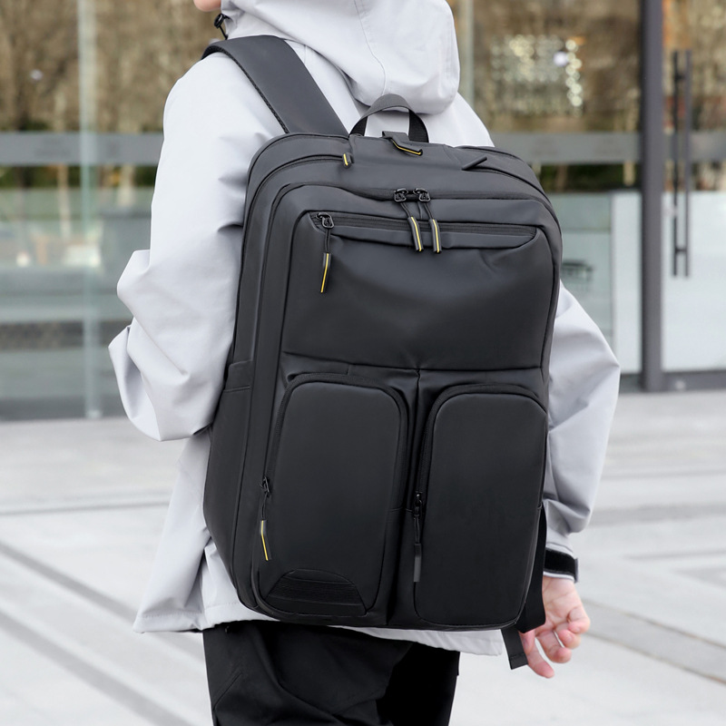 Business backpack for men, high-end feel, multi-functional storage backpack for men's business travel, student schoolbag, large-capacity backpack Application Scenario