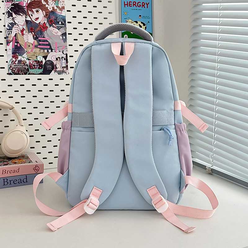 A new Japanese-style Instagram bag with a high aesthetic level, fresh and sweet 2D style, and a large-capacity backpack for junior and senior high school students Specification drawing