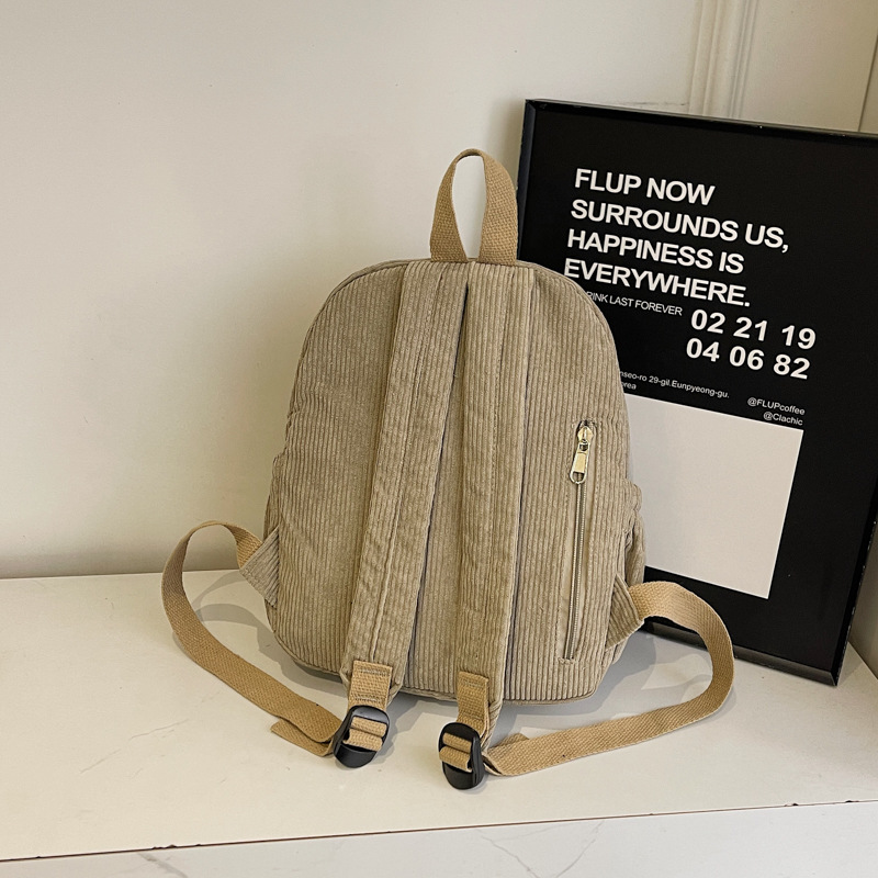 Korean version 2025 Summer new backpack for students, simple and casual, large-capacity commuting forest-style versatile schoolbag Application Scenario