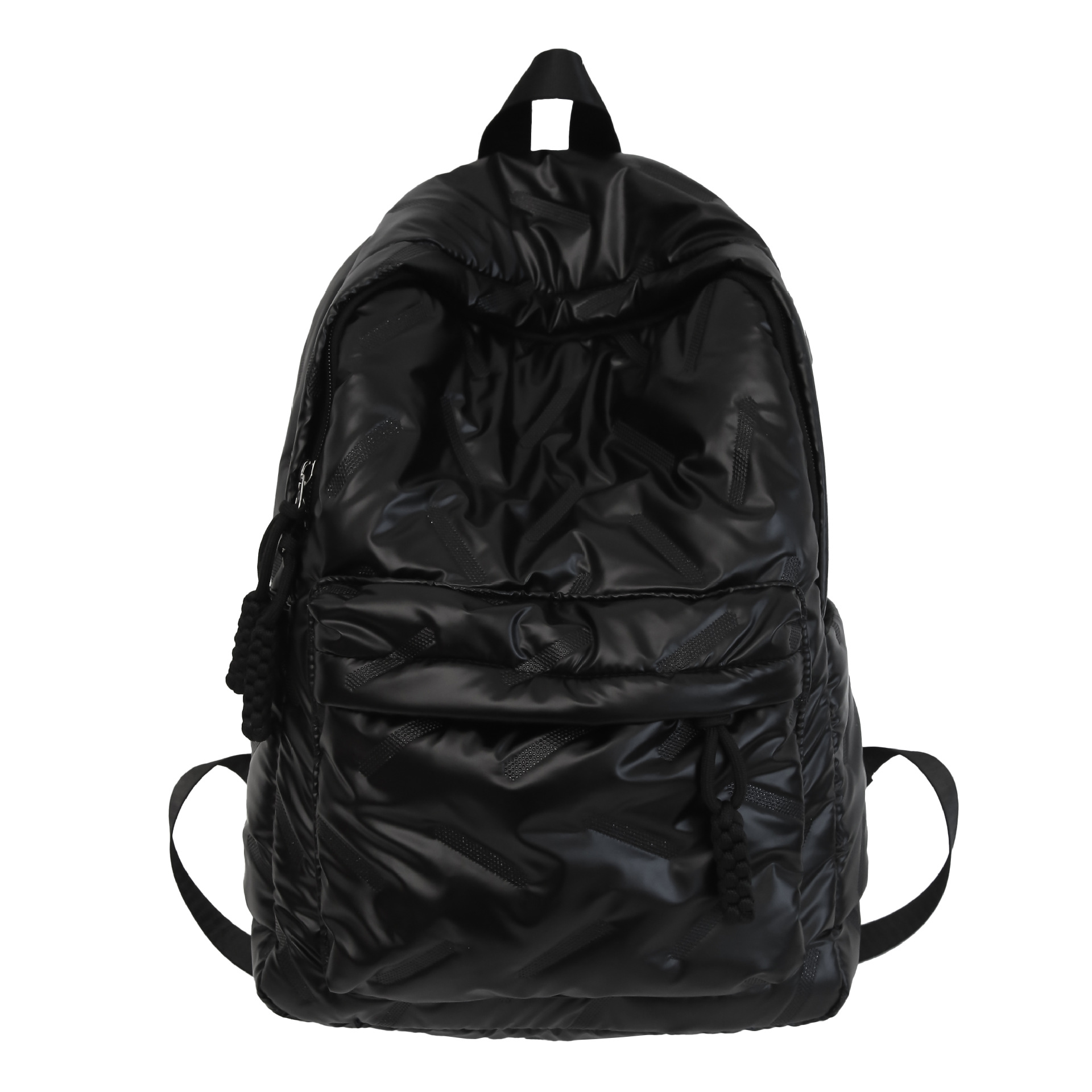 The 2025 new travel backpack with a high aesthetic level, simple and stylish, casual schoolbag, large capacity, versatile and niche backpack Item Picture