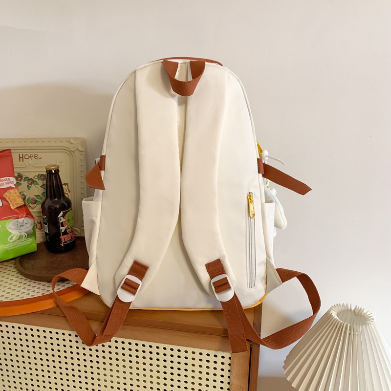 New schoolbag for girls, a Korean forest-themed, fresh and cute middle school backpack, a sweet school-style backpack for primary school students Specification drawing