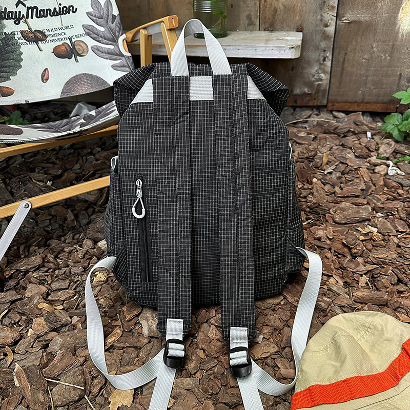New mountain-themed ins high-appearation-level fresh solid color backpack for couples, lightweight travel and mountain climbing backpack with large capacity Specification drawing