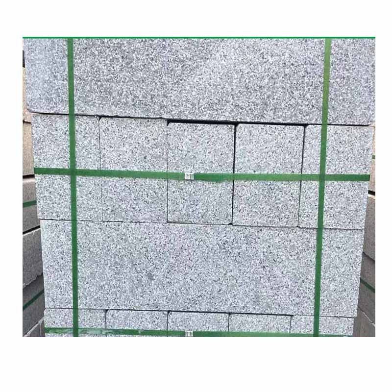 Sesame grey curbstone slope machine-cut curb stone, side stone, granite curbstone, road curb stone Item Picture