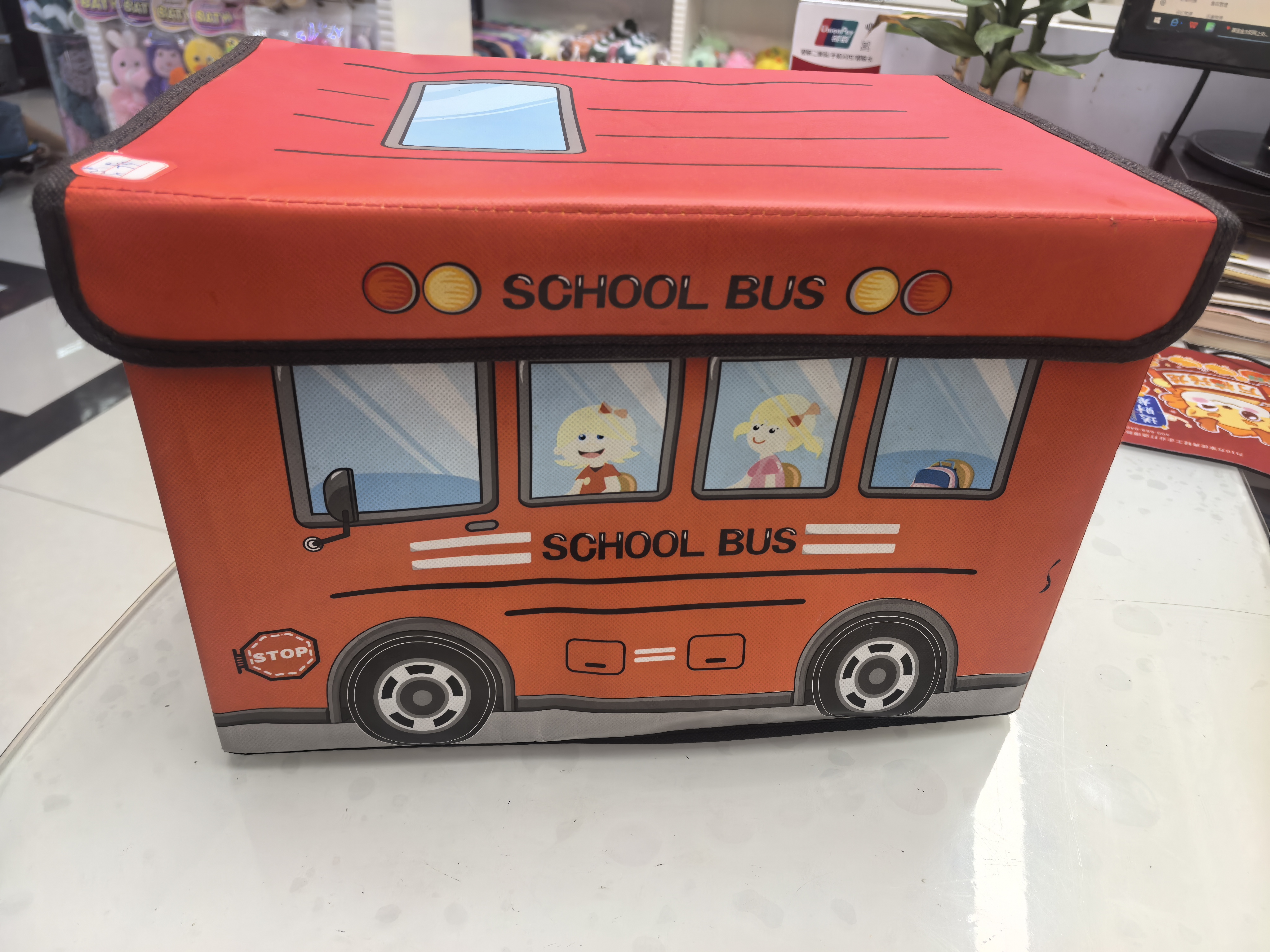 牛津布卡通印花收纳箱卡通收纳盒折叠储物箱CY-9