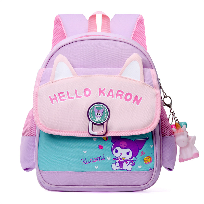 Schoolbag, preschool children's backpack, cartoon 2024 new style, large-capacity campus backpack for school enrollment Item Picture