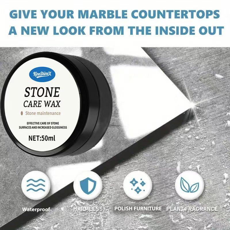 Cross-border exclusive stone and marble polishing wax, stone maintenance and glossy floor wax paste, ceramic waterproof and polishing full figure