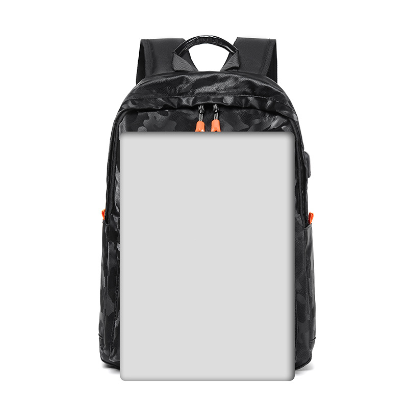 New camouflage fashion backpack in stock, multi-functional casual and trendy backpack, student portable travel computer schoolbag details Picture