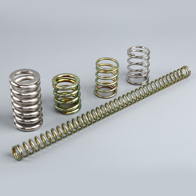 Stainless steel wire diameter compression spring processing, toy switch electrical appliance compression spring, electroplated helical pressure spring undefined