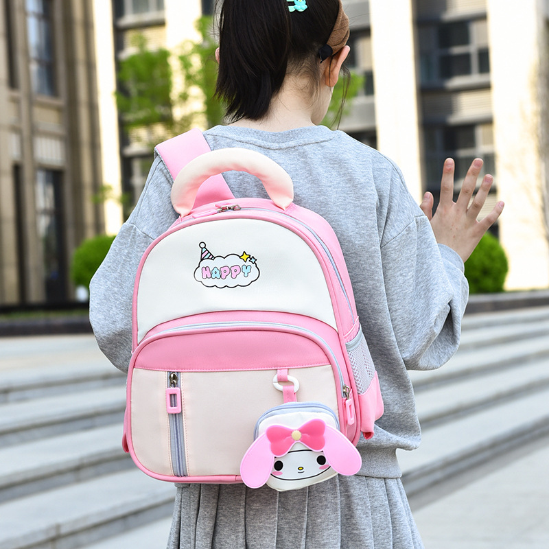 2025 New style casual and lightweight backpack, cartoonish and sweet outdoor snack backpack, cute kindergarten schoolbag full figure