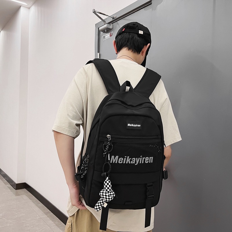 New high-capacity travel backpack for boys in summer 2024, lightweight backpack for girls, and backpack for high school and college students details Picture