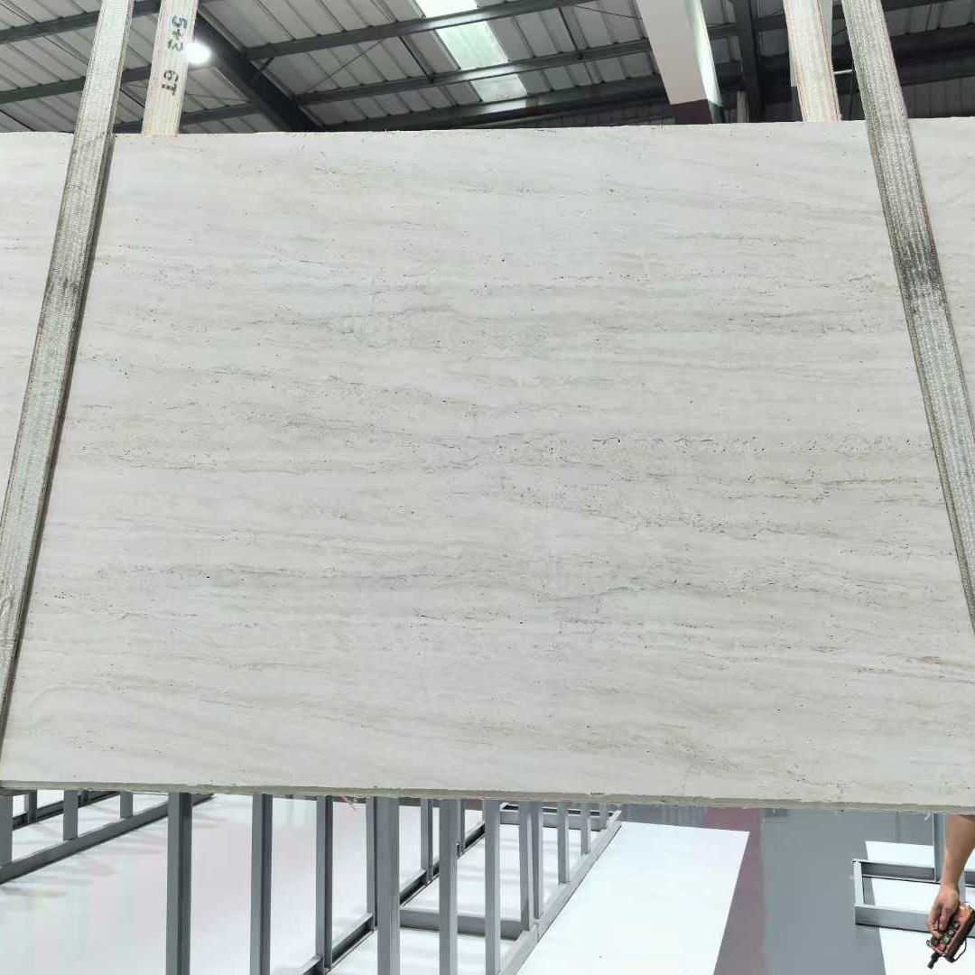 Silver-gray cave ultra-white cave stone small block sample for home decoration building materials and interior decoration design selection details Picture