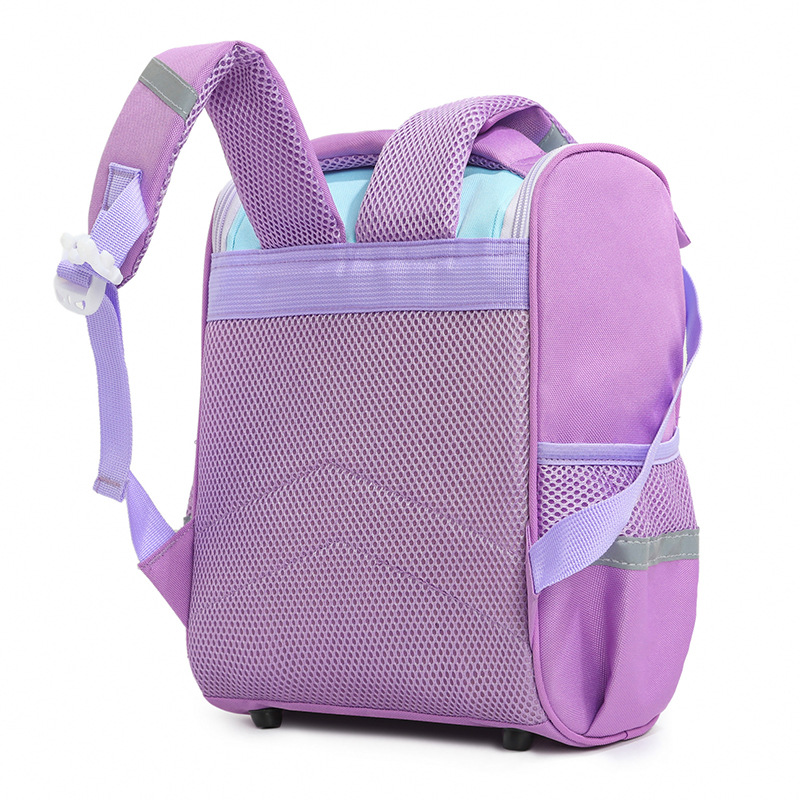 A cute and lightweight cartoon unicorn backpack for primary school and kindergarten students, a rainbow space children's small backpack on both shoulders Application Scenario