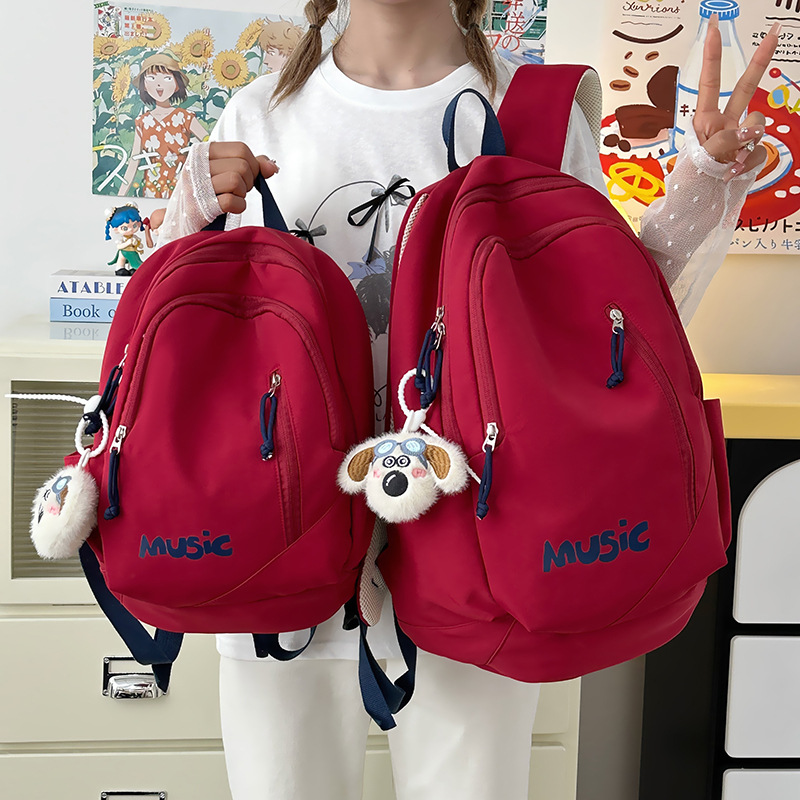 Japanese-style InS-style sweet and girlish shopping mini backpack, high appearance level, lightweight backpack for junior and senior high school students details Picture