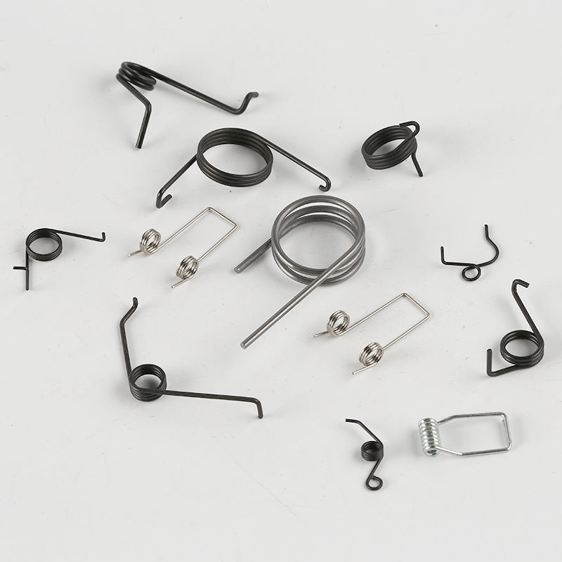 Factory wholesale non-standard stainless steel torsion springs, high-precision torsion force torsion clips, springs, double torsion springs, custom processing Specification drawing