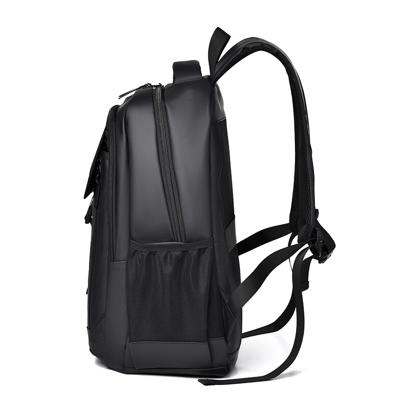 2024 New nylon fabric bag college student schoolbag, men's backpack, large-capacity outdoor business trip and travel bag, casual details Picture