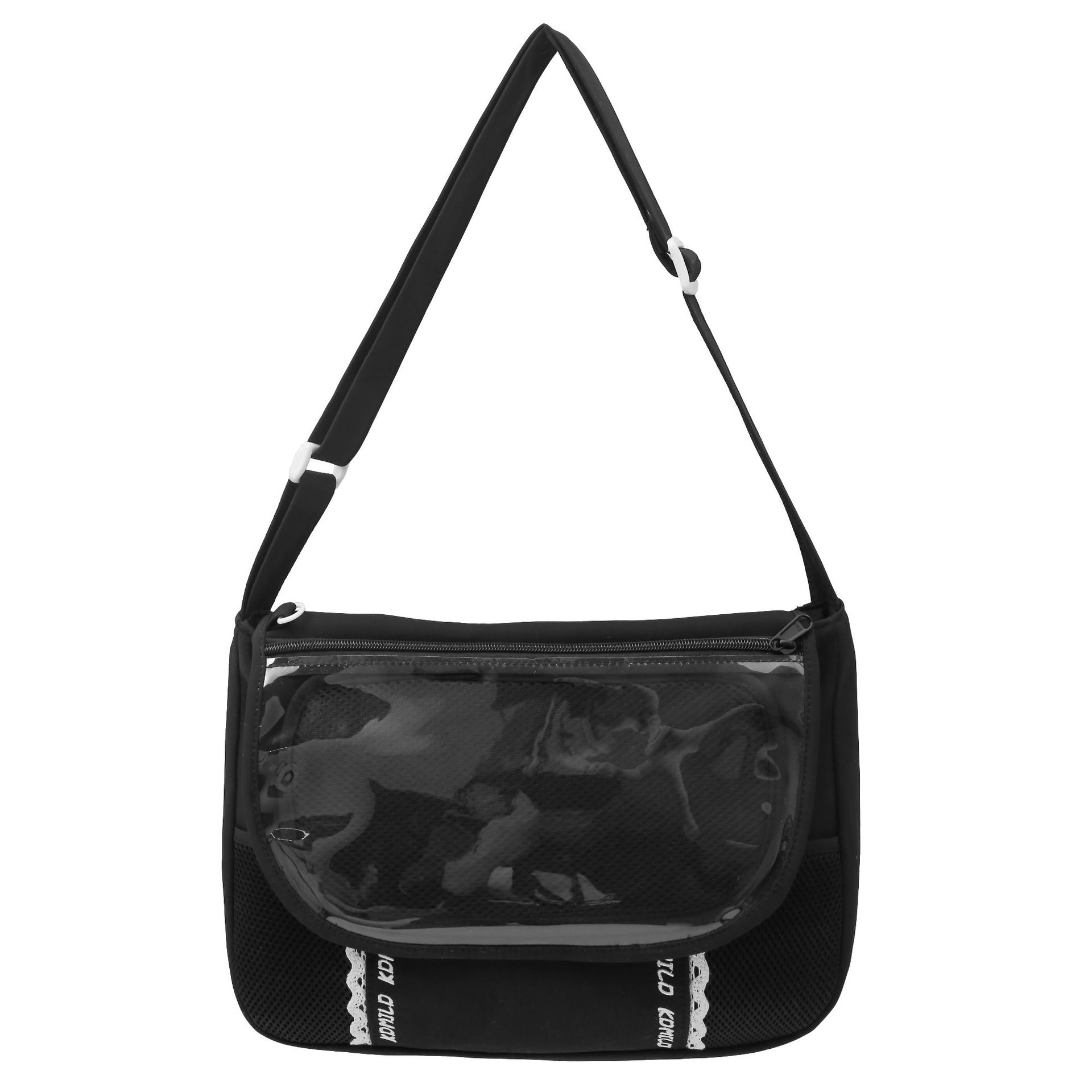 Summer new large-capacity college style sweet and cool girls crossbody bag, high appearance level ballet style girls' single-shoulder bag Item Picture