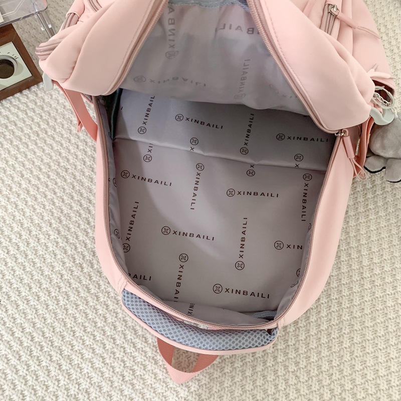 New InS-style retro casual large-capacity schoolbag for junior and senior high school students, a great product for college students during the back-to-school season Application Scenario