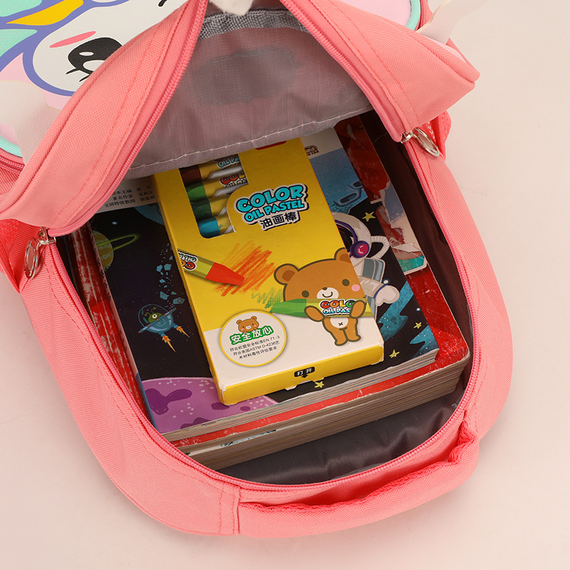 A new cute cartoon small schoolbag for girls in grades 1-6, featuring a color-matched lightweight commuting backpack with a large capacity Application Scenario