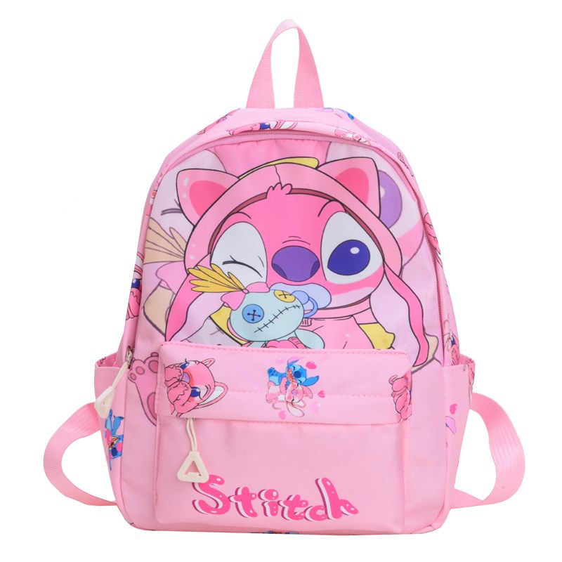 New cartoon and fresh backpack, Teddy backpack, large-capacity schoolbag, backpack for junior and senior high school, lightweight backpack Item Picture