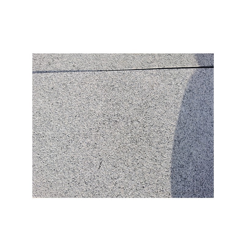 Sesame white granite sidewalk project outdoor road paving stone, white marble flamed slab stone manufacturer Item Picture