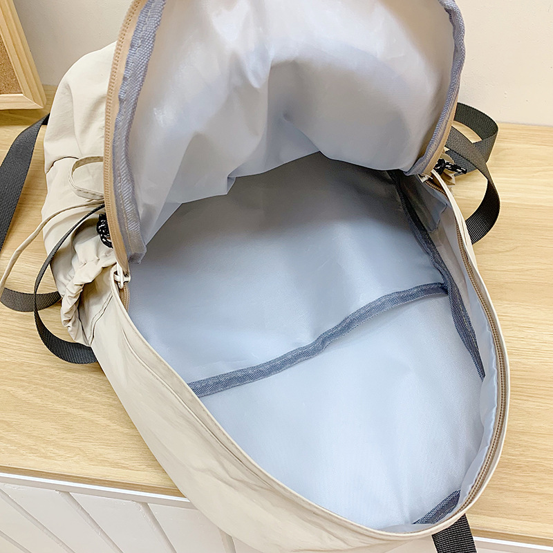 Schoolbag girl, Korean style, Instagram, high appearance level, bow, girlish heart, travel backpack, cute and playful, best friend backpack Application Scenario
